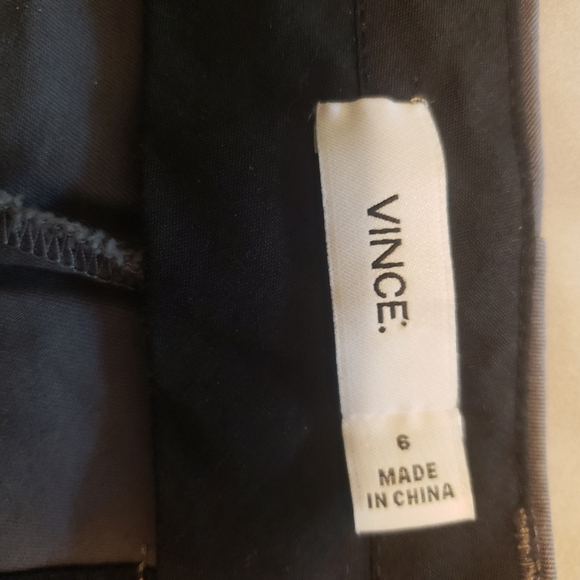 Vince Bermuda Shorts 6 Grey Womens Cotton Waist Straps Modern Outdoors - Picture 3 of 5